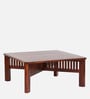 Venetia Sheesham Wood Coffee Table In Honey Oak Finish