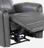 Venezia Leather Motorised 1 Seater Recliner In Grey Color