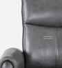 Venezia Leather Motorised 1 Seater Recliner In Grey Color