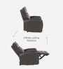 Venezia Leather Motorised 3 Seater Recliners In Grey Color Venezia Leather Motorised 3 Seater Recliners In Grey Color