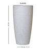 White Venice Garden 33 Cm Planter