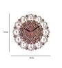 Venner Wood Analog Round Traditional Wall Clock