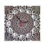 Venner Wood Analog Square Traditional Wall Clock