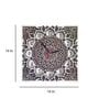 Venner Wood Analog Square Traditional Wall Clock