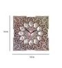 Venner Wood Analog Square Traditional Wall Clock