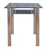Vento 4 Seater Dining Table in Black Colour