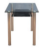 Vento 4 Seater Dining Table in Black Colour