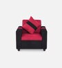 Ventura 1 Seater Sofa in Red Colour