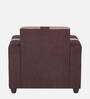 Ventura Fabric 1 Seater Sofa in Beige Colour