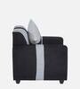 Ventura Fabric 1 Seater Sofa in Grey Colour