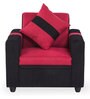 Ventura 1 Seater Sofa in Red Colour