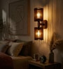 Ventus Wooden Novelty Wall Light (Natural Wood)
