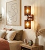 Ventus Wooden Novelty Wall Light (Natural Wood)