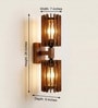 Ventus Wooden Novelty Wall Light (Natural Wood)