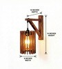 Ventus Wooden Novelty Wall Light (Natural Wood)