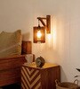 Ventus Wooden Novelty Wall Light (Natural Wood)