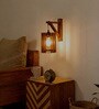 Ventus Wooden Novelty Wall Light (Natural Wood)