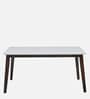 Venus 6 Seater Dining Set in Milan Walnut Finish