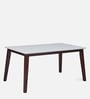 Venus 6 Seater Dining Set in Milan Walnut Finish