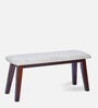 Venus 6 Seater Dining Set with Bench in Milan Walnut Finish