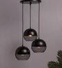 Venus Black Metal Cluster Hanging Light