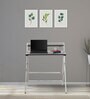 Venus Foldable Study Table in Dark Brown Finish