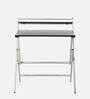 Venus Foldable Study Table in Dark Brown Finish
