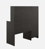 Venus Hutch Desk in Black Finish