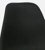 Venus Plastic Iconic Chair in Black Colour