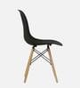 Venus Plastic Iconic Chair in Black Colour