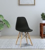 Venus Plastic Iconic Chair in Black Colour