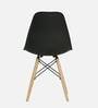 Venus Plastic Iconic Chair in Black Colour