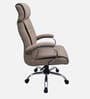 Shioni Leatherette Executive Chair In Beige Colour