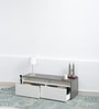 Vera TV Unit in White & Concrete Finish