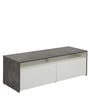 Vera TV Unit in White & Concrete Finish