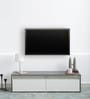 Vera TV Unit in White & Concrete Finish