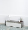 Vera TV Unit in White & Concrete Finish
