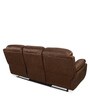 Veraton 3 Seater Manual Recliner in Dark Brown Colour