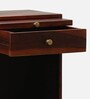 Verbania Sheesham Wood Bar Cabinet In Honey Oak Finish