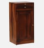Verbania Sheesham Wood Bar Cabinet In Honey Oak Finish