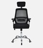 Vergo High Back Breathable Mesh Ergonomic Chair In Black Colour