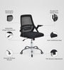 Vergo Mid Back Breathable Mesh Ergonomic Chair In Black Colour
