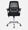 Vergo Mid Back Breathable Mesh Ergonomic Chair In Black Colour