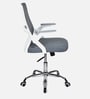 Vergo Mid Back Breathable Mesh Ergonomic Chair In Grey Colour