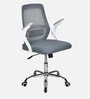 Vergo Mid Back Breathable Mesh Ergonomic Chair In Grey Colour