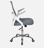 Vergo Mid Back Breathable Mesh Ergonomic Chair In Grey Colour