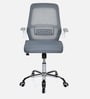 Vergo Mid Back Breathable Mesh Ergonomic Chair In Grey Colour