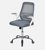 Vergo Mid Back Breathable Mesh Ergonomic Chair In Grey Colour