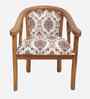 Verior Teak Wood Arm Chair In teak Finish