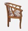 Verior Teak Wood Arm Chair In teak Finish